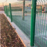 津宸 桃型柱护栏网别墅小区围墙铁丝网围栏网防护网家庭院子热镀锌 1.2米高*2.5米长*5毫米＋立柱 实拍图