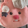 名创优品（MINISO）LOOPY毛绒萌脸单肩包斜挎包 萌脸单肩包 实拍图