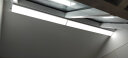 凯慕思 led长条方通灯办公室吸顶铝方通灯商场网吧健身房条形格栅灯具 黑色120x12x4cm 36瓦白光 晒单实拍图
