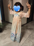 安妮优儿（Anneyol）汉服女童春款2025新款春秋季古风连衣裙超仙襦裙儿童中国风唐装夏 粉色短袖 130 实拍图