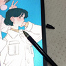 RtakoRTAKO 【三笔合一】电容笔苹果pencil手写笔ipad触控笔细头pro绘画安卓平板手机触屏笔 【经典款】古典黑【笔头+绘画办公软件】 实拍图