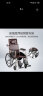 鱼跃（yuwell）居家护理型轮椅H059B 半躺型带坐便器椅餐板钢管加固 手动折叠老人轮椅车 实拍图