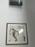 紫腾随轩齐白石装饰画新中式客厅背景墙面挂画卧室饭厅餐厅水墨虾壁画实木 墨虾 70*70cm（有机玻璃）（默认红木色框） 实拍图