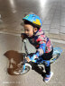 奥塞奇（osagie）OT13自行车儿童头盔自行车骑行轮滑骑行宝宝运动头盔带护具蓝色 实拍图