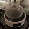 玉兰香 耐高温加厚玻璃煮茶壶电陶炉加热烧水壶家用茶具泡茶壶小型煮茶器套装 绿色珠900ML+圆白色炉套装 实拍图