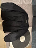 MUJI 女式轻量羽绒便携式夹克衫羽绒服短款轻薄女款冬季BDC07C1A 深灰色 L (165/88A) 实拍图