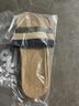 和居家  亚麻拖鞋男居家夏季情侣家用室内地板简约舒适日式防滑凉拖鞋女 交叉棕色(鞋带颜色随机发) 42-43 实拍图