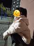 托玛菲冬季羽绒棉服女装新款棉衣外套小个子少女初中学生棉袄面包服短款 粉红色 S（80-105斤） 实拍图