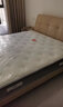 全友（QUANU）家居头层牛皮软包床头落地床现代简约真皮高箱储物双人大床主卧室 米白|1.8m床+床头柜*1 实拍图