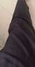 MageGee潮牌裤子男夏季男士冰丝休闲裤宽松直筒薄款透气韩版垂感小西长裤 233-黑色 L 实拍图