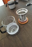 ORTOR旅行茶具套装带收纳包便携户外露营快客杯泡茶杯随身茶具套装 条纹快客杯 实拍图