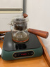 borun HOME加厚耐高温玻璃茶壶侧把煮茶器烧水电陶炉蒸泡茶壶过滤花茶具整套 直身双内胆壶【单壶】 实拍图