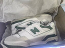 NEW BALANCE  NB550 官方板鞋男鞋女鞋情侣复古低帮百搭潮鞋休闲运动鞋 白色/浅灰/墨绿 BB550WT1 37 (脚长22.5cm) 实拍图