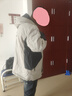 皮尔卡丹（pierre cardin）羽绒服男冬季2025新款白鸭绒防寒保暖男装短款连帽外套大码上衣服 2166米白色 【2万人购买】 8XL 实拍图