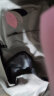 【出游必备】时尚休闲百搭学院风书包纯色大容量双肩包旅行带挂件 浅灰色 中包 实拍图
