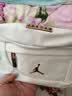 NIKE JORDAN 耐克AJ青少年腰包男女运动胸包户外跑步收纳包 纯白色 8/20【37*13*9cm 约4.3L】 实拍图