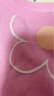迪士尼（DISNEY）童装儿童女童短袖T恤棉质透气圆领中大童上衣24夏DB321BE26粉130 晒单实拍图