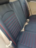 翰静2025新款汽车坐垫全包围四季通用皮座垫五座小车免拆汽车座套适于 黑白色 荣威350 360 550 950 W5 E550 实拍图