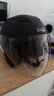 坦克（Tanked Racing）T536摩托车头盔大半盔3C男女士四季防晒电动车安全帽 亚黑 XL  实拍图