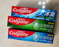 高露洁（Colgate）每日光泽健齿修护牙膏留兰160g含氟防蛀清新口气美白亮白抗敏 实拍图