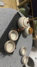 瓷牌茗茶具（cipaiming teaset） 茶具套装小套功夫茶壶便携一壶四杯家用会客泡茶器小茶台 豆黄《棕把西施》壶4杯罐磁盘包 实拍图