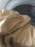 MUJI MUJI 女式 法国亚麻水洗 束腰长上衣 长袖 BCJ02C0S 海军蓝X条纹 XS-S 实拍图