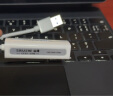 山泽(SAMZHE) USB转网口千兆网卡 RJ45网线转接头 适用电脑笔记本小米盒子接外置网口转换器 UWH12白 实拍图
