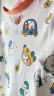 威尔贝鲁（WELLBER）婴儿睡袋儿童棉毛布长袖分腿防踢被宝宝春夏连体睡衣春游记100/56 晒单实拍图