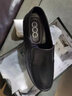 高哥内增高男鞋6cm春夏季鞋子软底软套脚休闲皮鞋隐形内增高鞋驾车鞋 黑色套脚 40 实拍图