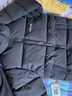西域传奇 棉服男士潮牌ins港风秋冬季加厚新款潮流羽绒棉衣服情侣装外套男 黑 L （适合100斤-120斤） 实拍图