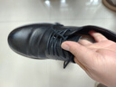 百丽通勤商务正装鞋男秋季系带真皮增高青年皮鞋A1208CM3 黑色 40 (250mm) 实拍图