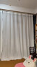 京东京造天丝绒纱帘 透光不透人半遮光窗纱客厅阳台挂钩窗帘 宽2*高2.65米 实拍图