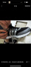adidas RUN50S休闲简约舒适复古跑步鞋女子阿迪达斯官方轻运动 黑色/灰色/银色 38.5 实拍图