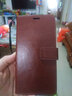 居小智适用小米redmi红米note5手机壳翻盖式皮套钱包款插卡外壳全包防摔软内壳磁扣保护套男女款 红米NOTE5【棕色】 实拍图