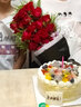 馨长存鲜花速递玫瑰花向日葵花束送女友生日表白礼物全国同城配送 19朵红玫瑰花束小香风款 实拍图