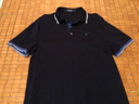 雅戈尔（YOUNGOR）短袖POLO衫男翻领胸前绣花棉质面料商务休闲POLO衫 GSCS520058FCA藏青色 L 实拍图