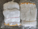 百舸 劳保棉线手套 加厚加密纯棉纱工地车间干活耐磨 600g 10双 CW442892 实拍图