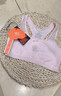 活力四射（hzasz）儿童运动内衣发育期8-12岁女童初期小学生抹胸中大童少女文胸背心 903肉粉+粉色【2件装】 70A(参考体重50-63斤) 实拍图