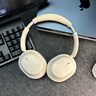 金运【2024超级新品丨8麦降噪】蓝牙耳机头戴式主动降噪无线音乐电竞游戏运动隔音适配 【米白色】强劲降噪丨千元音质 实拍图