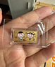 潮宏基 第1桶金 攒金豆豆黄金转运珠足金投资金小金豆小金库金珠小金条 万物可爱金条 金重1g+猪猪存钱罐 实拍图