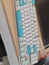 罗技（Logitech）K835机械键盘 有线键盘 游戏办公键盘 84键 白色 TTC轴 红轴-吾皇万睡国风系列 实拍图
