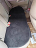卡客（Karcle）汽车坐垫单片冬季毛绒保暖三件套冬天短毛绒半包座套后排座垫男女 水墨黑-三件套 实拍图