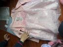迪士尼女童连衣裙儿童裙子爱莎公主裙中大童网纱裙 LX81070 粉色 120码  晒单实拍图