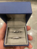 银千惠999足银情侣戒指一对钟情久久对戒求结婚纪念生日礼物送女友老婆 情侣一对+免费刻字+相框 真爱承诺定制联系客服/配首饰证书/520情人节礼物 实拍图