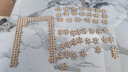 艺臣玩具DIY照片拼图定制做真人像来图片带相框玩具生日情侣男女朋友礼物 拼好520片22寸+原木色相框+礼盒 实拍图