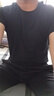 雾卡 【三件装】短袖t恤男纯色棉宽松夏季士半袖潮流衣服情侣装 黑色+黑色+黑色 2XL 建议150-165斤 实拍图