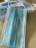 致净 口罩一次性薄款透气棉布冰凉夏季一二层冰丝单层双层防晒口罩 蓝色2层 150个【独立包装】 实拍图