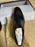 金利来（goldlion）男鞋男士时尚正装皮鞋舒适耐穿牛津鞋58021029501A黑色37 实拍图