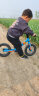 书比（SOOIBE）儿童宝宝平衡车2-7岁小童男孩女孩滑步车无脚踏自行车12寸a100 蓝色-可拆卸脚踏 实拍图