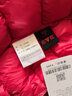雅鹿羽绒服女短款轻薄冬连帽韩版时尚休闲白鸭绒外套修身AP 大红色 M 实拍图